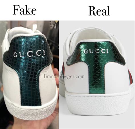 gucci ace scarpe fake|how to check gucci shoes.